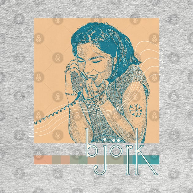 Björk  >>  Aesthetic Fan Art Design by unknown_pleasures